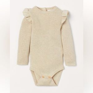 Organic Cotton Rib Knot Bodysuit